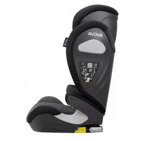 Avova SORA-FIX autóülés 100-150 cm - Grey Black