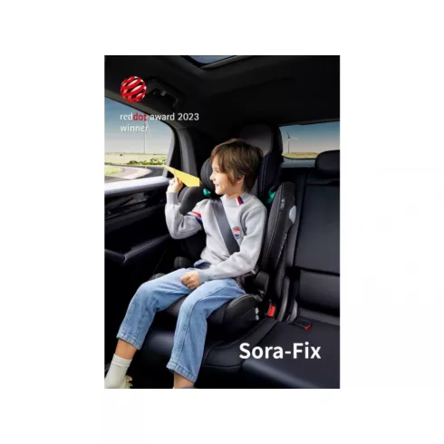 Avova SORA-FIX autóülés 100-150 cm - Grey Black