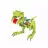   QMAN® 41203 | készségfejlesztő építőjáték ÚJ: Csoda Kocka  T-rex Tyrannosaurus Rex