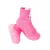 YO! zoknicipő 23-as - pink cica