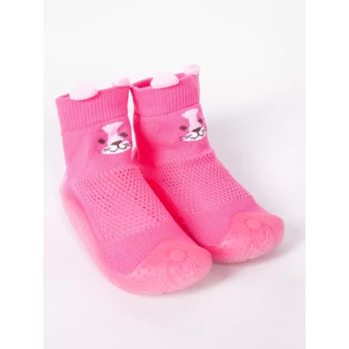 YO! zoknicipő 24-es - pink cica