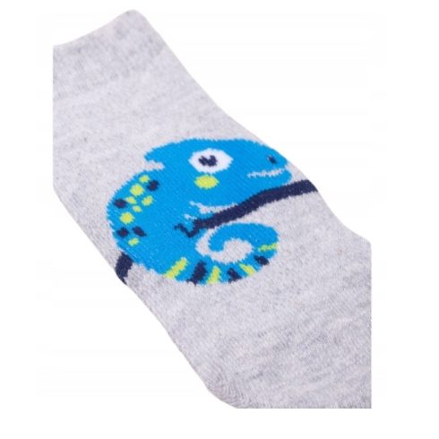 Yo!club pamut bokazokni (20-22) - szürke kaméleon