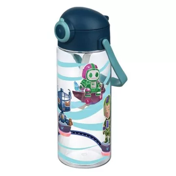 Titiz szívószálas kulacs 400ml - Robot