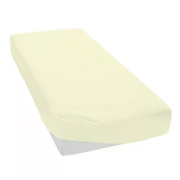 Baby Shop pamut strech lepedő 50x80cm - ekrü