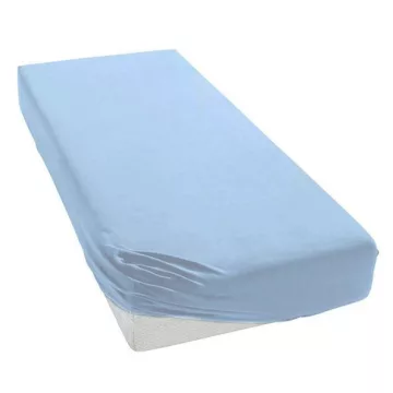 Baby Shop pamut strech lepedő 50x80cm - kék