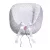 Scamp babafészek kókuszbetétes - Little Heart White Grey