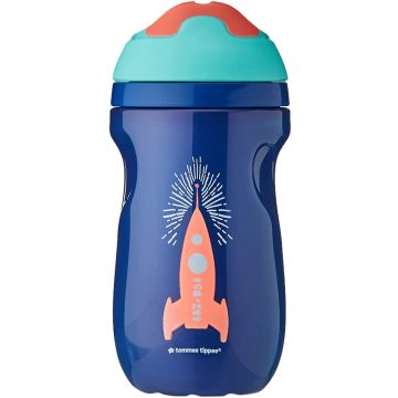 Tommee Tippee Drinking Cup itatópohár 12m+ - kék rakéta
