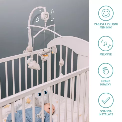 Zopa zenélő-forgó - Bear