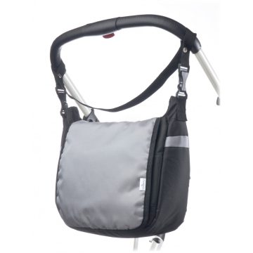 Caretero Classic pelenkázó táska - light grey