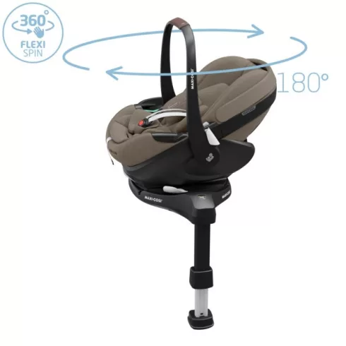 Maxi-Cosi Oxford+ SlideTech 4in1babakocsi Sense mózeskosárral és Pebble 360 Pro hordozóval - Twillic Truffle