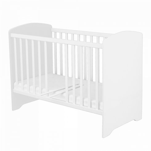 Timba Erik 60x120 cm zárt végű ágyneműtartós gyermekágy
ezüst-fehér