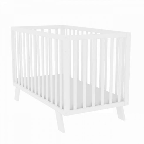 Timba Félix járókává alakítható kiságy - fehér