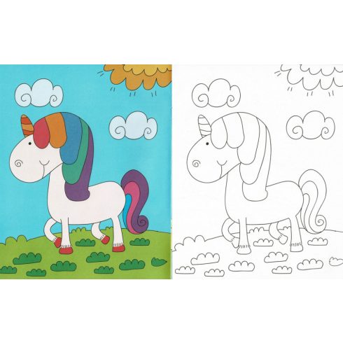 Kicsik színezője - Unikornisok