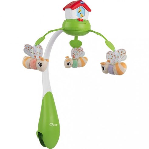 Chicco Bee Hive Cot Mobile zenélő forgó 3in1
kiságyjáték, projektor, éjjeli lámpa 0h + 