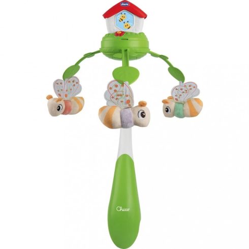 Chicco Bee Hive Cot Mobile zenélő forgó 3in1
kiságyjáték, projektor, éjjeli lámpa 0h + 