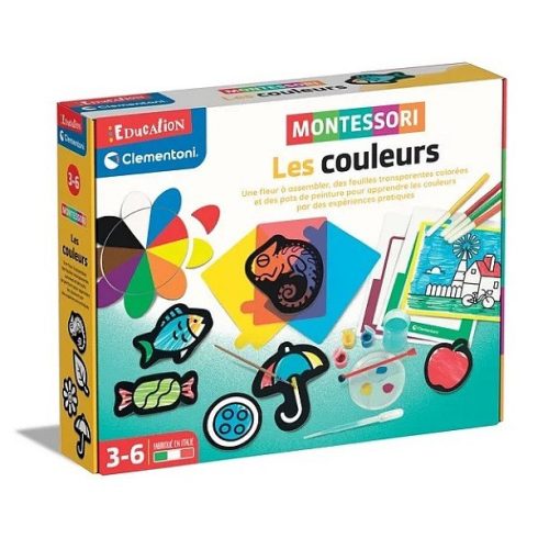 Clemmy Montessori fejlesztő játék The Colours