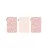 Luma Muszlin törlőkendő bambuszal 3 db - Leopard Pink