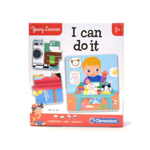 Clementoni - Megtudom csinálni! puzzle szett