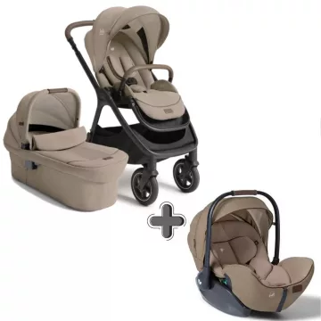   Joie Signature Finiti 3in1 babakocsi Sandstone (i-Level Pro hordozóval)