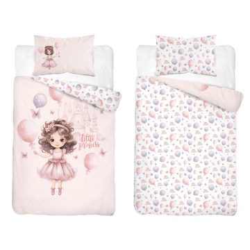 Pamut ágynemű huzat 100*135 cm - Little Princess