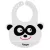 Zopa szilikon előke zsebbel - Panda
