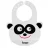 Zopa szilikon előke zsebbel - Panda