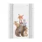   Ceba Baby merev pelenkázó lap 50*70 cm - Ultra Light Forest Friends