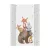 Ceba Baby merev pelenkázó lap 50*70 cm - Ultra Light Forest Friends