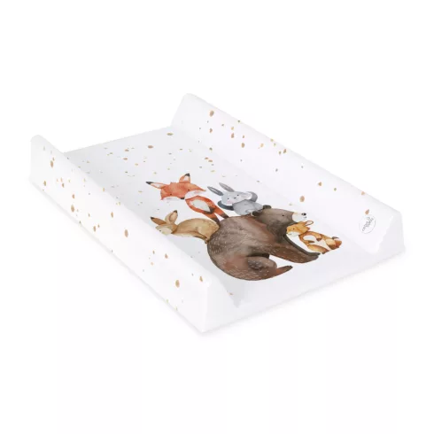Ceba Baby puha 2 ékes pelenkázó lap 50*70 cm - Basic Forest Friends