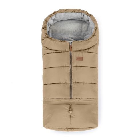 PETITE&MARS Téli szett Jibot 3in1 bundazsák + kézmelegítő kesztyű babakocsira - Jasie Sweet Toffee