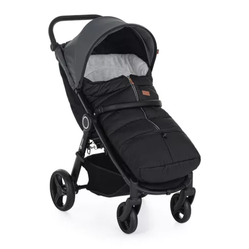 P&M Jibot állítható bundazsák 3in1 babakocsira - Black