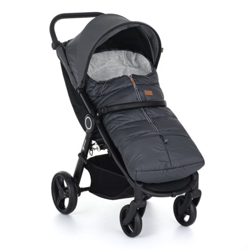 P&M Jibot állítható bundazsák 3in1 babakocsira - Charcoal Grey