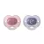 Tommee Tippee Night Glow nyugtató cumi 6-18 hó, 2 db - pink/lila