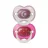   Tommee Tippee Night Glow nyugtató cumi 18-36 hó, 2 db - piros/lila
