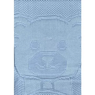 Nepii bambusz pléd 70*110 cm - kék maci 