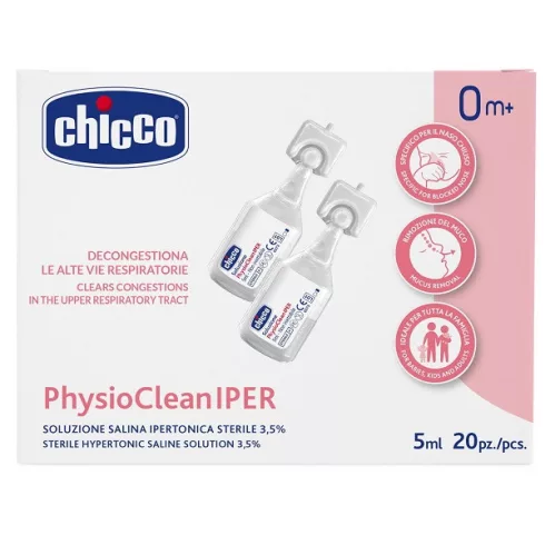 Chicco Hipertóniás sóoldat 5 ml 20 db