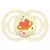 MAM Perfect Night 6+ hó szilikon nyugtató cumi - barackszínű szív