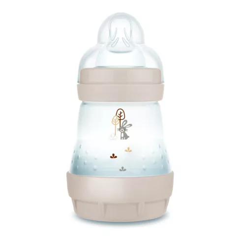 MAM Anti-Colic Matt cumisüveg 160ml 0hó+  Bézs Nyuszi 