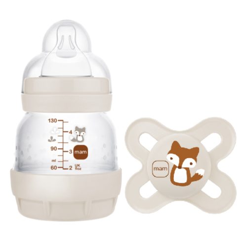 MAM 130 ml Anti-Colic cumisüveg + ajándék Start cumival