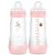 Mam Anti-Colic cumisüveg 320 ml  4 hó + rózsaszín kacsa 