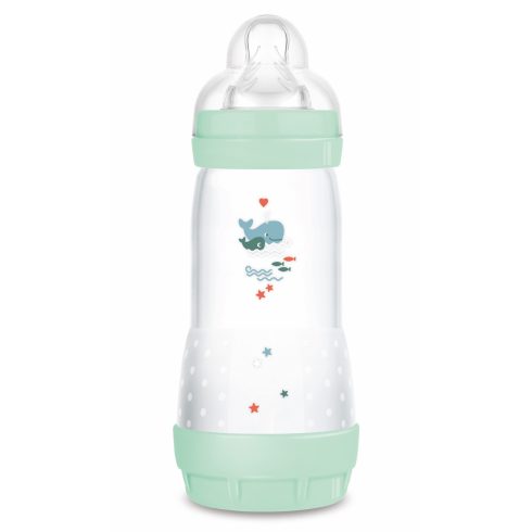 Mam Anti-Colic cumisüveg 320 ml  4 hó + menta bálna 