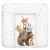 Ceba Baby puha pelenkázó lap 75*72 cm - Basic Forest Friends