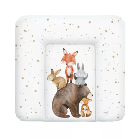 Ceba Baby puha pelenkázó lap 75*72 cm - Basic Forest Friends
