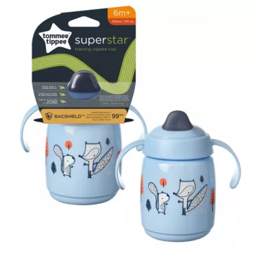   Tommee Tippee Superstar Training Sippee cup itatópohár 300 ml - Kék