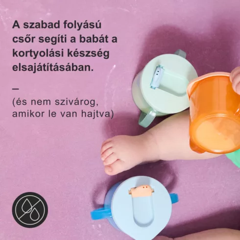 Tommee Tippee First Sipper itatópohár 4m+ - púder