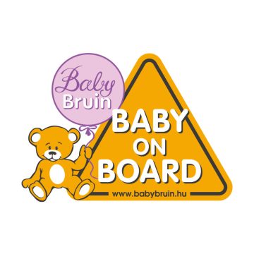 Baby On Board Autó matrica