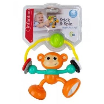   Infantino Stick & Spin tapadókorongos készségfejlesztő játék 