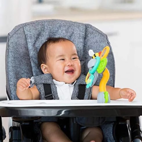 Infantino Stay & Play Sunflower tapadókorongos készségfejlesztő játék