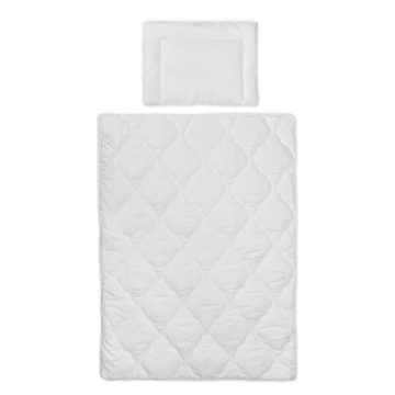 2 részes babaágynemű 90x120 cm - fehér