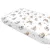 Baby Shop 60*120 cm pamut,gumis lepedő - Mackó álom kék